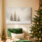 Yule of Tinsel-Gold Serenade - Canvas Art Print