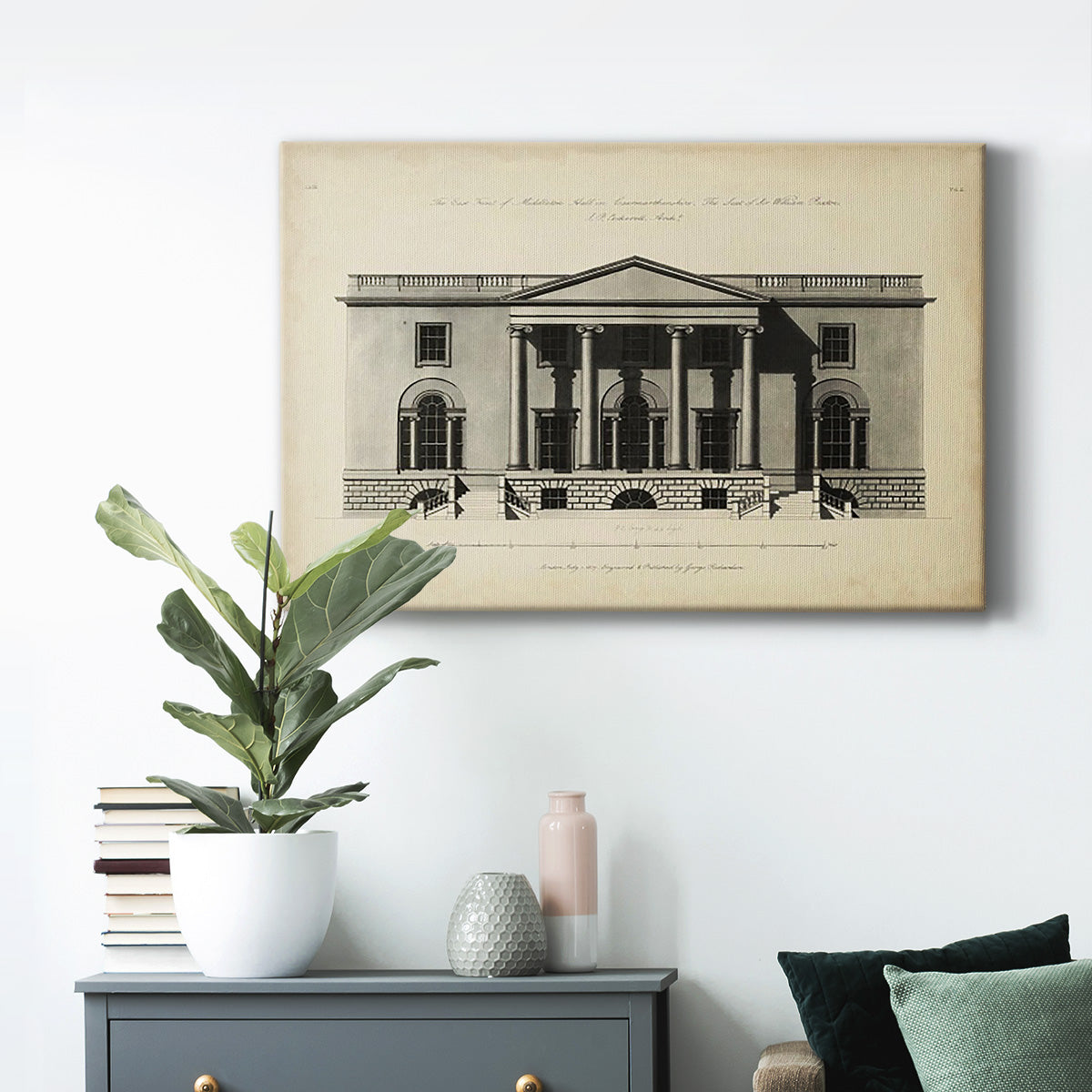 Richardson Architecture I - Canvas Art Print