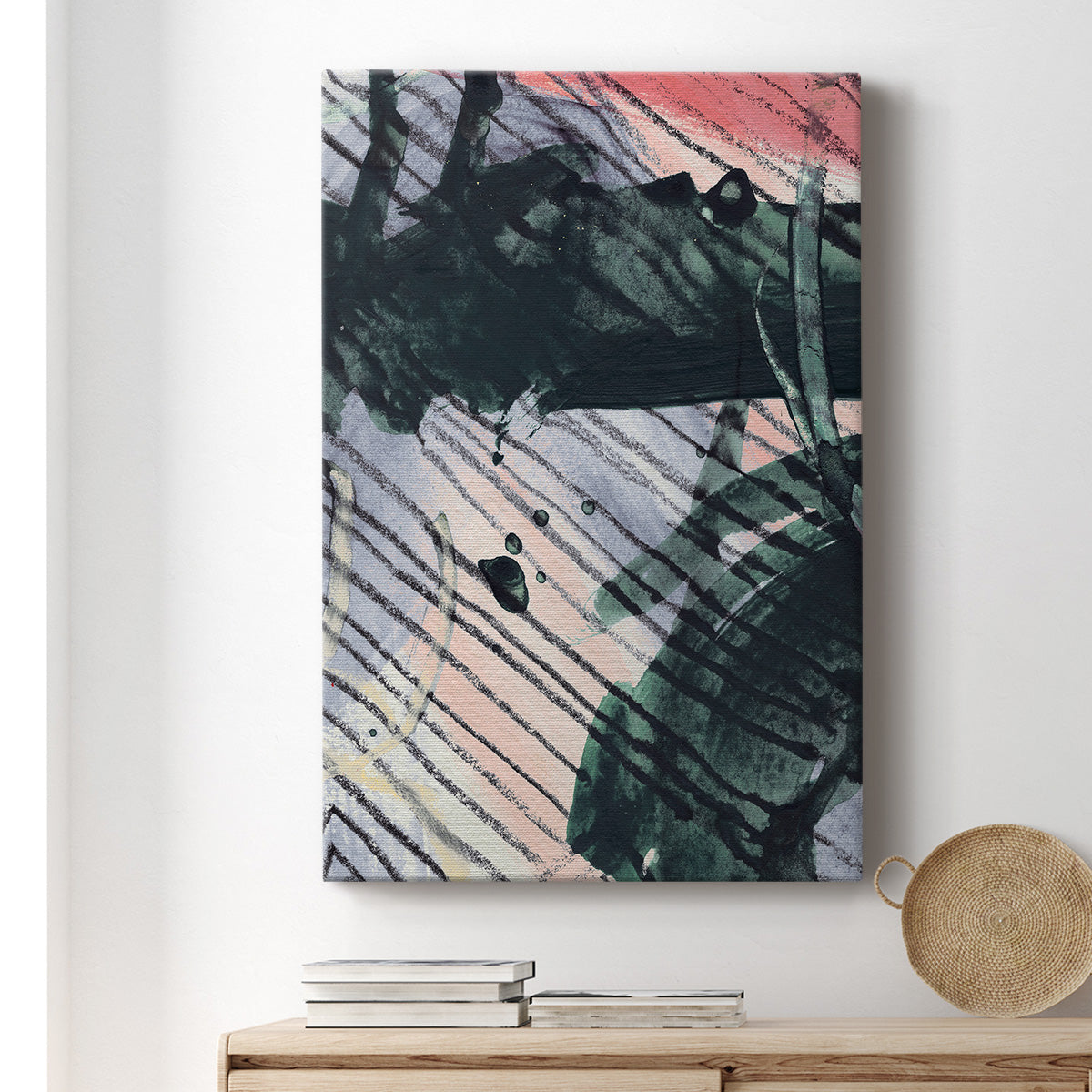 Angled Spaces V Premium Gallery Wrapped Canvas - Ready to Hang