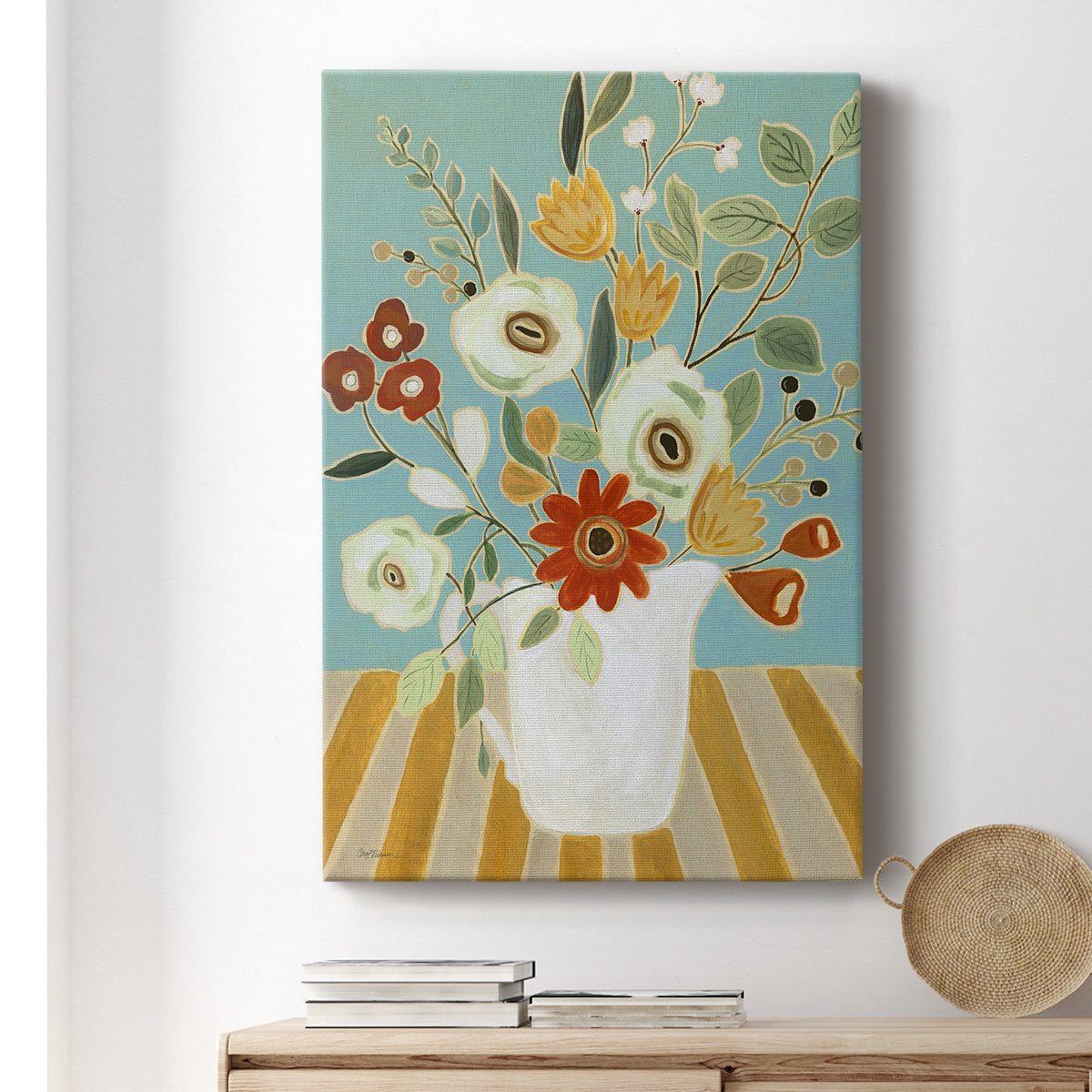 Joyful Blossoms I - Canvas Art Print
