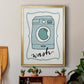 Wash - Modern Framed Canvas Print