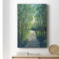 Golden Light Pathways I - Canvas Art Print