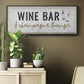 Champagne Lounge - Floater Framed Canvas Print
