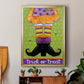 Trick or Treat - Modern Framed Canvas Print