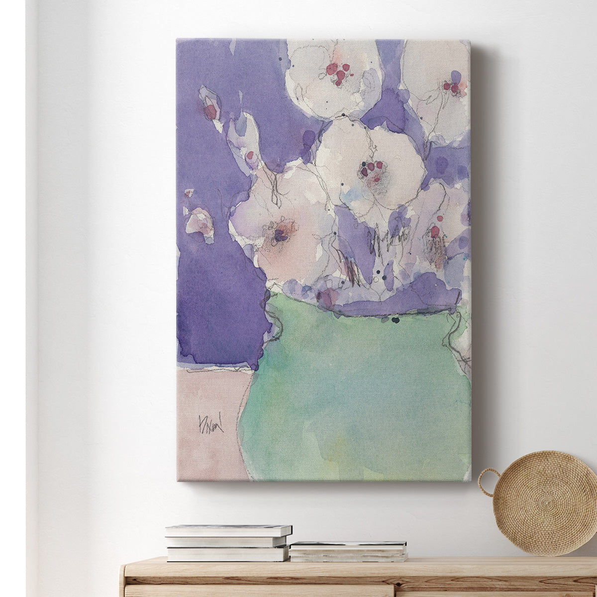 Floral Objects II - Canvas Art Print