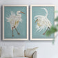 Heron Plumage III - Premium Framed Canvas 2 Piece Set - Ready to Hang