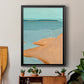 Out on the Sandbar III - Modern Framed Canvas Print