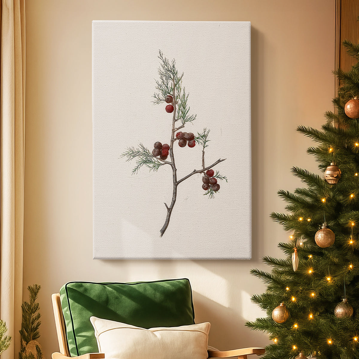 Silver Serenade of Dusk - Canvas Art Print