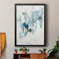 Ice Cavern II - Modern Framed Canvas Print