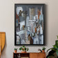 Western Metropolis - Modern Framed Canvas Print