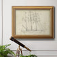 Sailboat Blueprint I Premium Framed Canvas- Ready to Hang