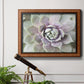 Succulent Glow II - Ornate Framed Canvas Print