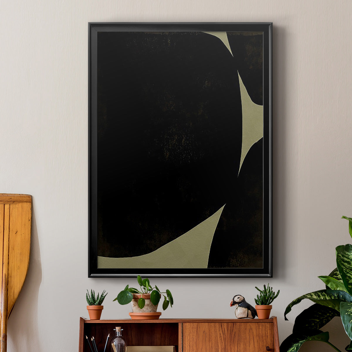 Heirloom Orbs I - Modern Framed Canvas Print