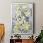 Forsythia Blooms I - Modern Framed Canvas Print