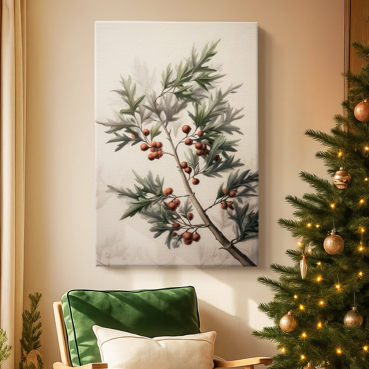 Sugar Bells at Midnight - Canvas Art Print