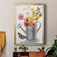 Watering Can Bouquet I - Modern Framed Canvas Print