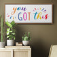 Rainbow Got This - Floater Framed Canvas Print