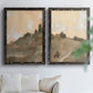 Hillside Walking Path III - Premium Framed Canvas 2 Piece Set - Ready to Hang