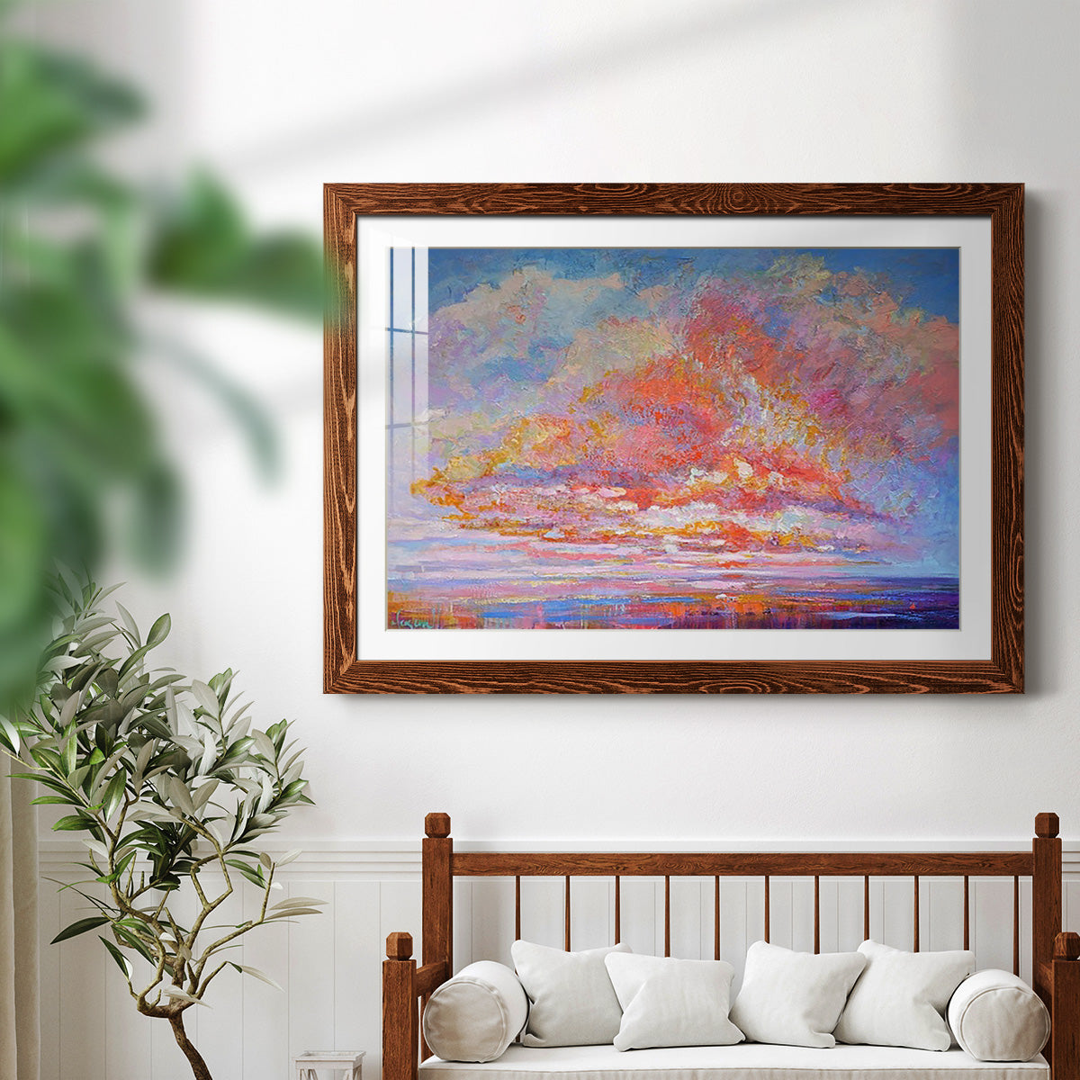 Blessed Eve II-Premium Framed Print - Ready to Hang