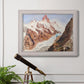 Schreckhorn, Eismeer - Ornate Framed Canvas Print