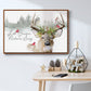 Holiday Deer Collection A - Floater Framed Canvas Print