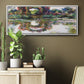 Rose Flowered Arches at Giverny, 1913 - Floater Framed Canvas Print