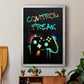 Gamer Tag I - Modern Framed Canvas Print