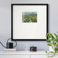 Yellow Grapevines Forever- Premium Framed Print Double Matboard