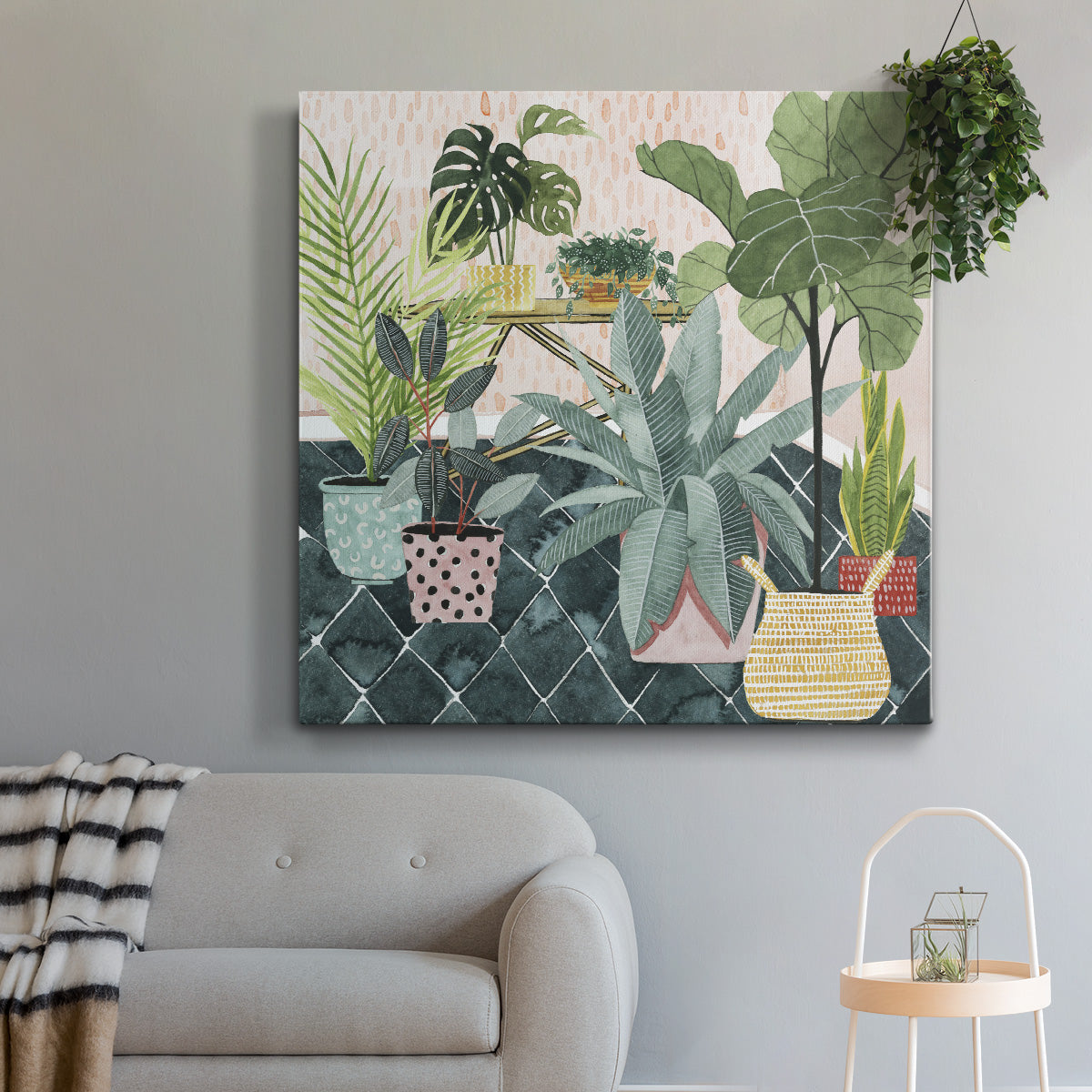 Modern Jungle I - Canvas Art Print