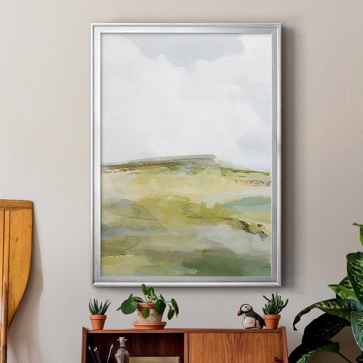 Inlet Impression I - Modern Framed Canvas Print