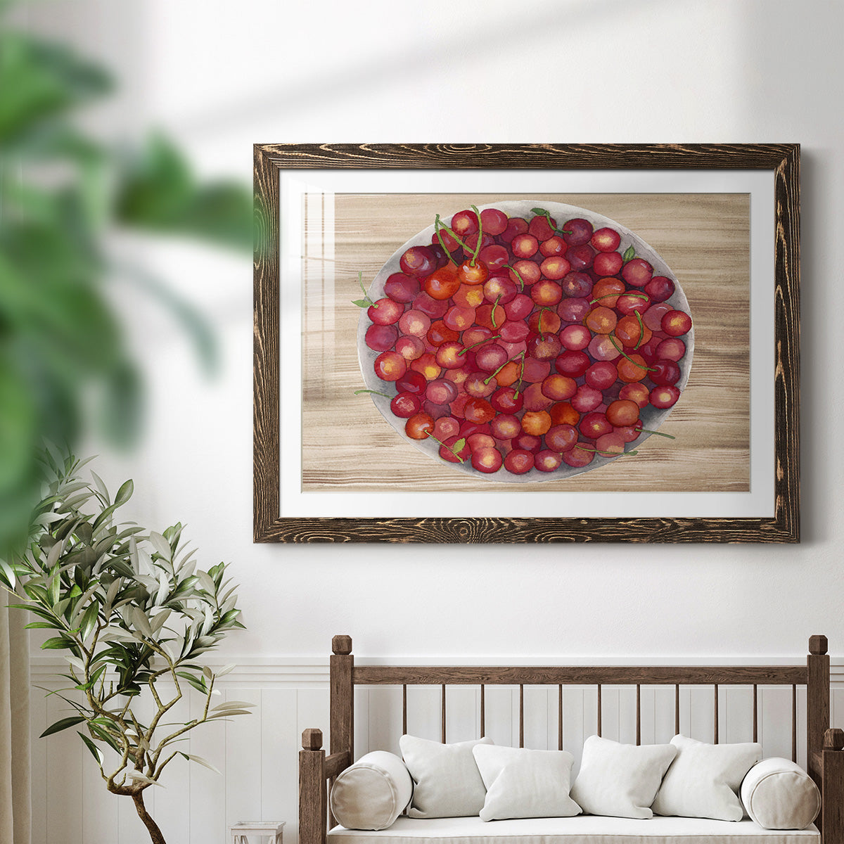 Bowls of Fruit IV-Premium Framed Print - Ready to Hang