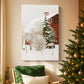 Silver Carol of Snow - Canvas Art Print