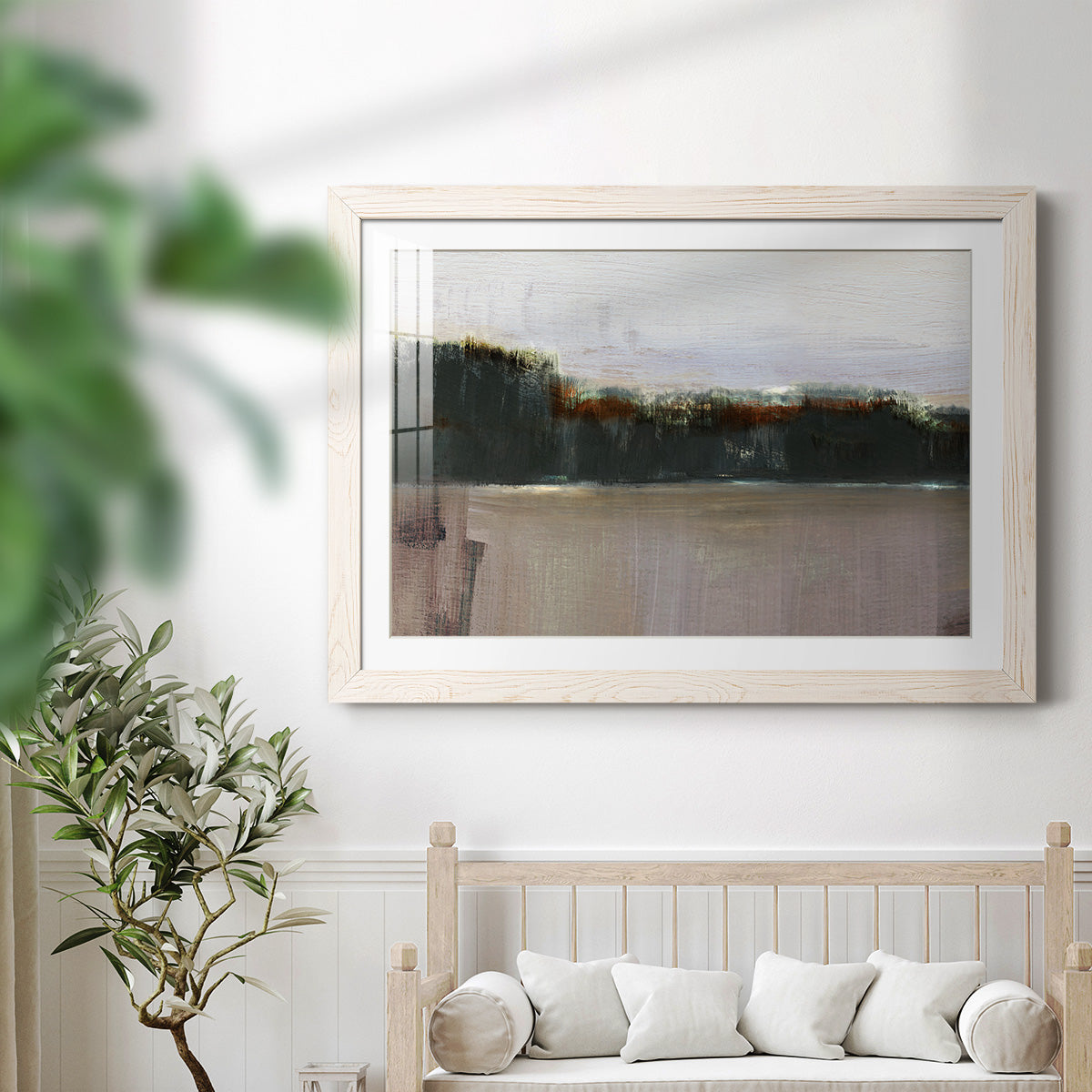 At Dusk Turnwood - Barnwood Framed Art Print