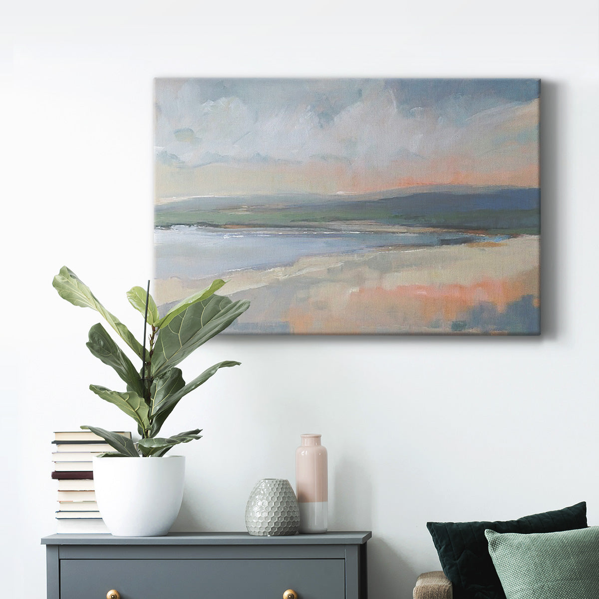 Coastal Study I Premium Gallery Wrapped Canvas - Ready to Hang