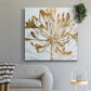 Golden Gilt Bloom II - Canvas Art Print