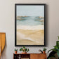 Tranquil Beach II - Modern Framed Canvas Print