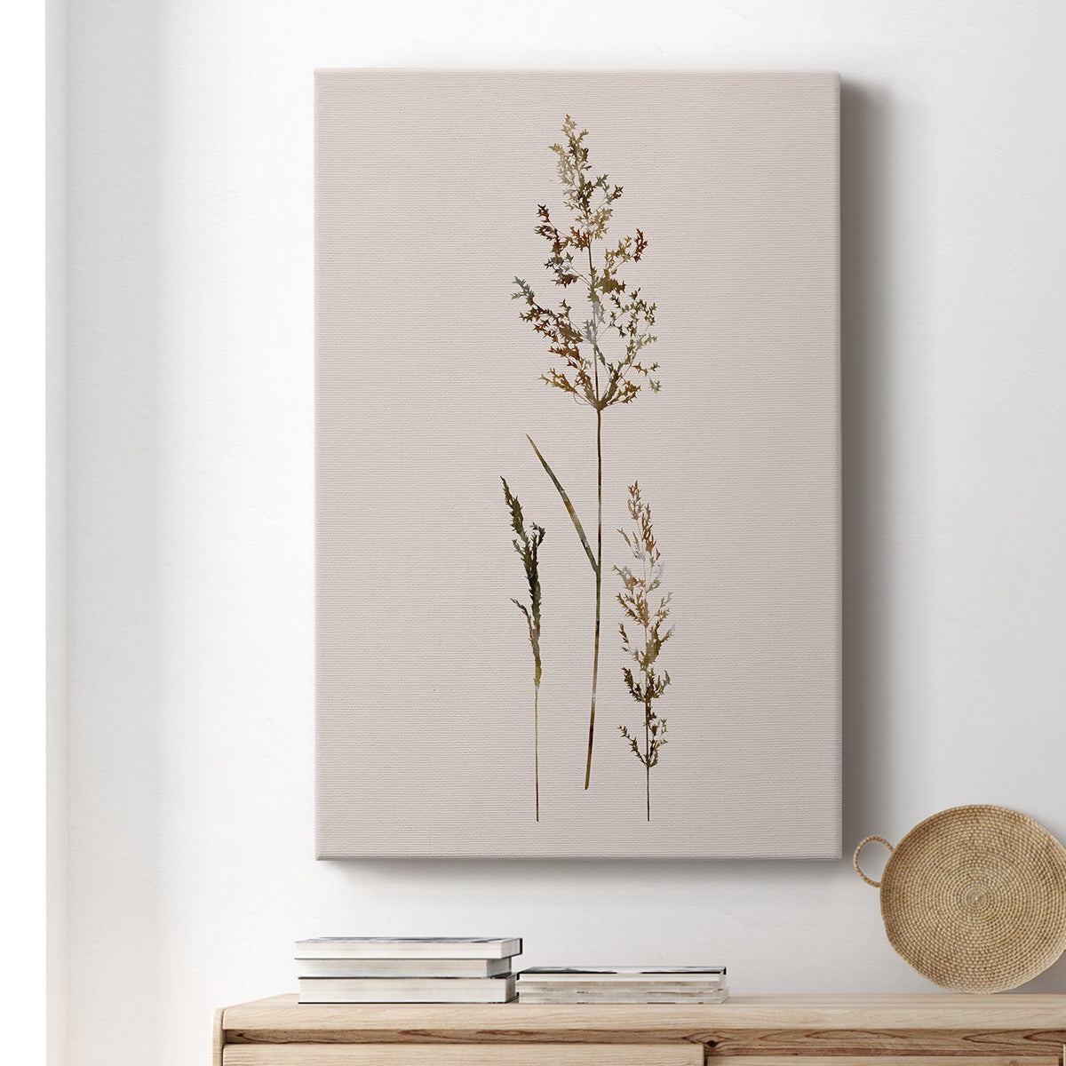 Delicate Stems II - Canvas Art Print