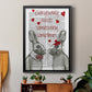 Everybunny - Modern Framed Canvas Print