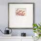 Cherry Blossom Composition II - Double Matboard Framed Print