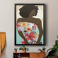 You Go Woman II - Modern Framed Canvas Print