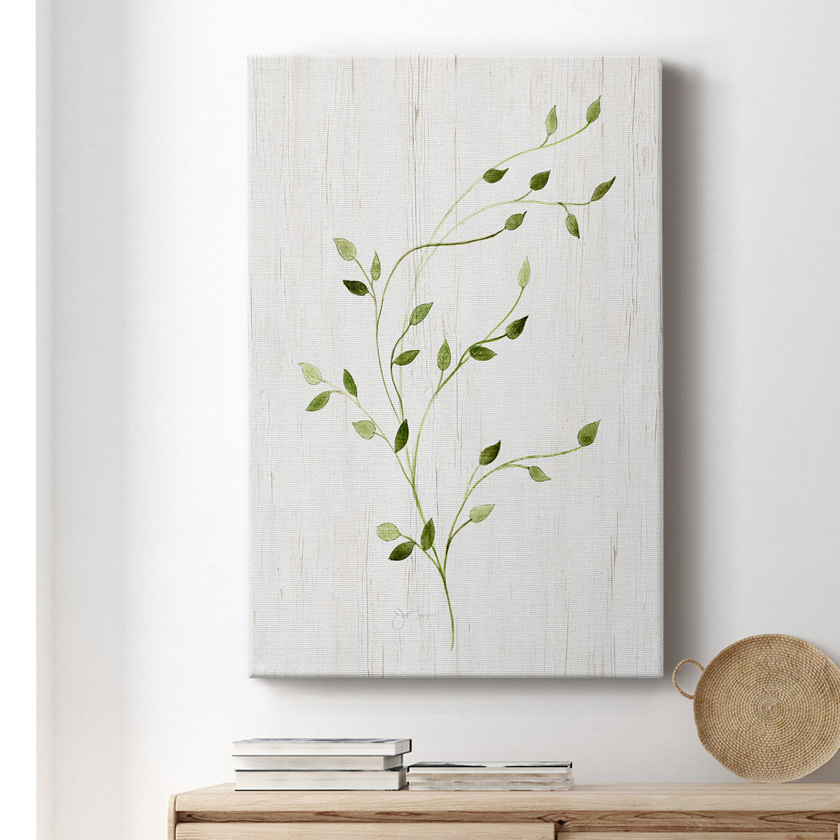Windblown Leaves I - Canvas Art Print