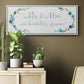 Forever - Floater Framed Canvas Print