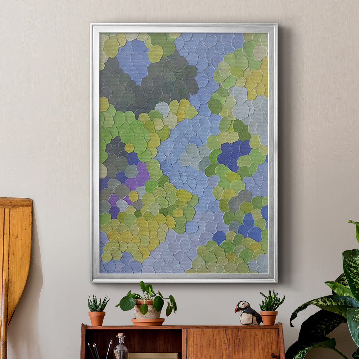 Estes Park - Modern Framed Canvas Print