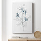 Indigo Sketch II Premium Gallery Wrapped Canvas - Ready to Hang