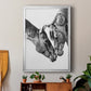 Equine Portrait VI - Modern Framed Canvas Print