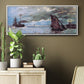 Seascape - Floater Framed Canvas Print