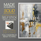 Abstract Series CLXIII - Restickable Framed Art Set