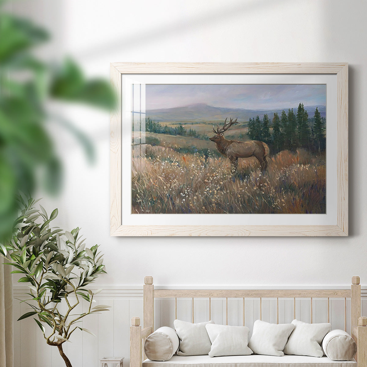 Western Wildlife II - Barnwood Framed Art Print