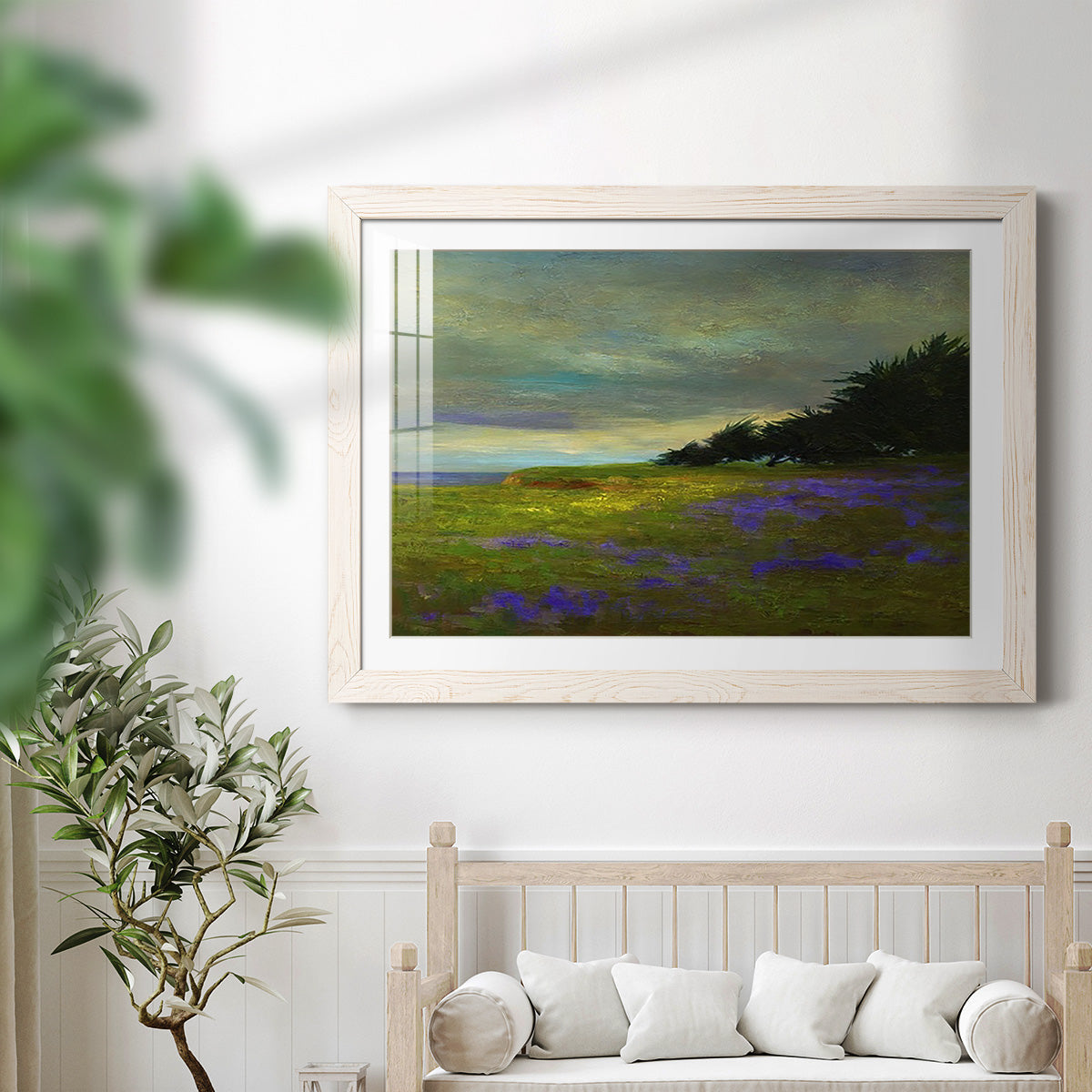 Coastal Views VI - Barnwood Framed Art Print