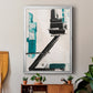 Geometry Notes IV - Modern Framed Canvas Print